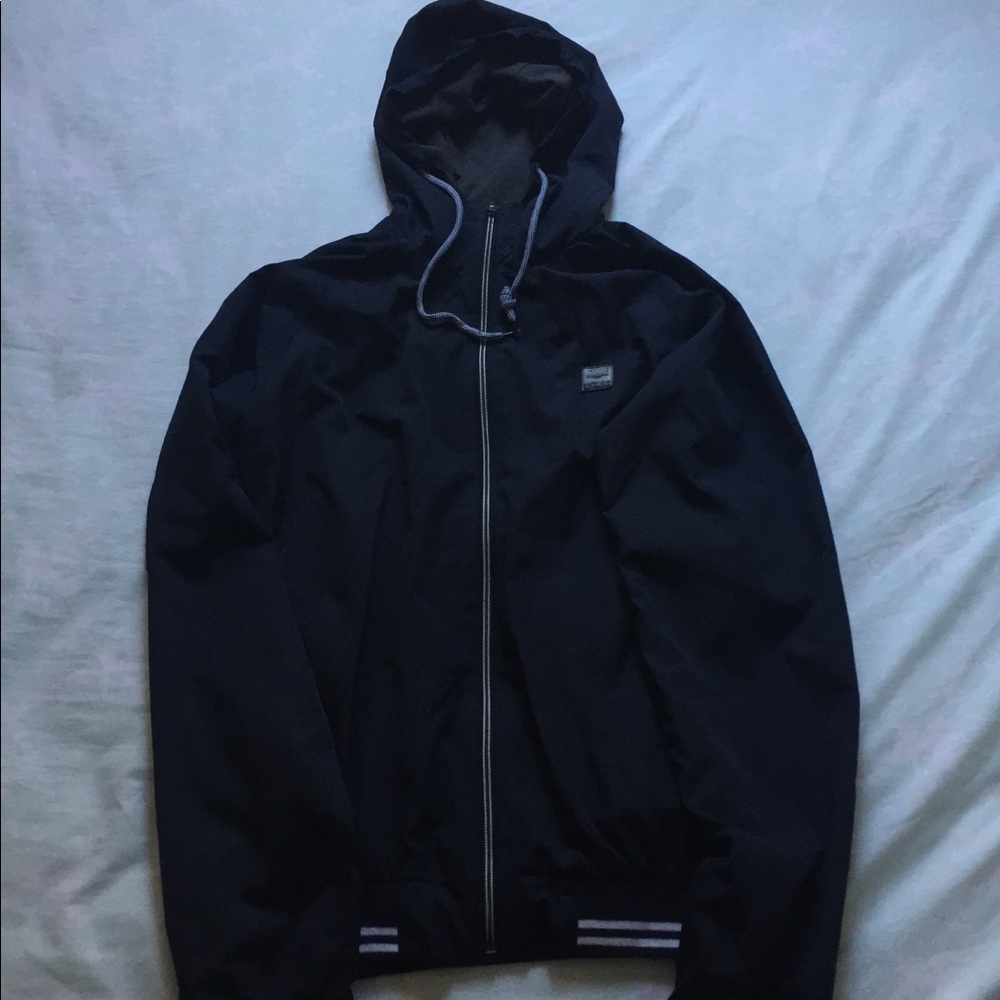 Navy Blue Windbreaker